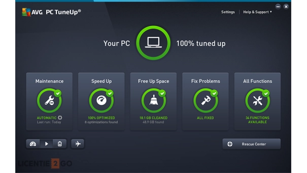 AVG TuneUp | 1 PC | 1 Jaar