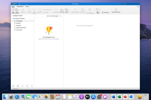 Microsoft Outlook 2021 MAC
