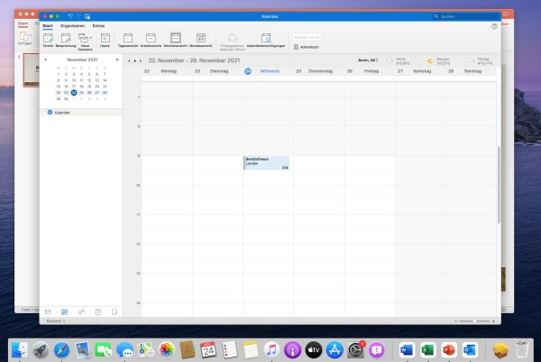 Microsoft Outlook 2021 MAC