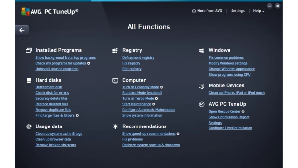 AVG TuneUp | 1 PC | 1 Jaar